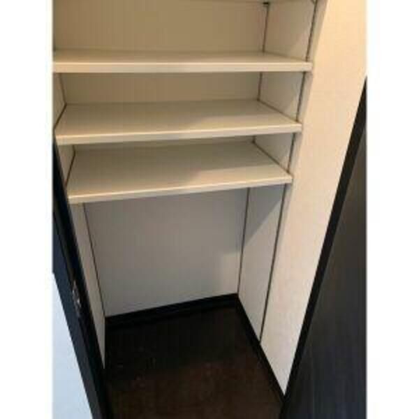 収納　玄関にはシューズボックスも付いています！