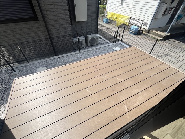 バルコニー　☆ウッドデッキ☆