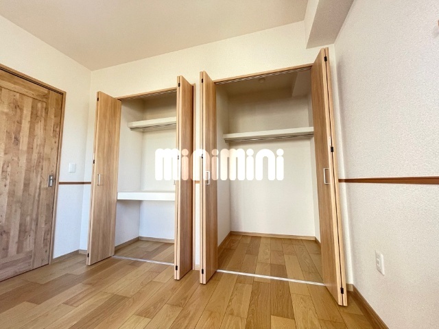 収納　２０１号室の写真です。