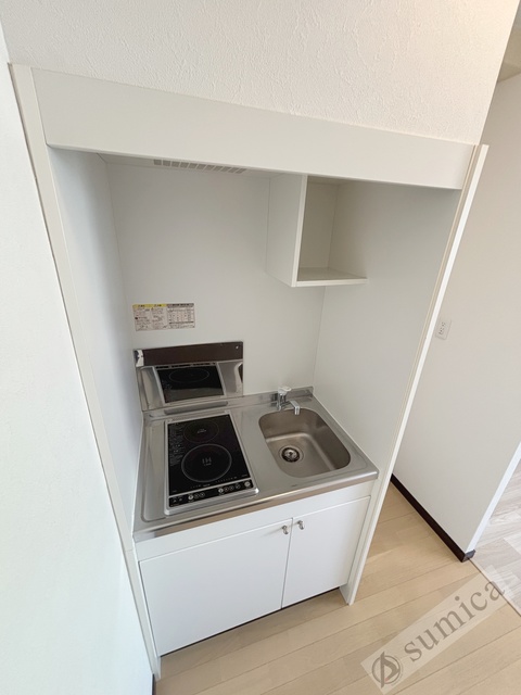 キッチン　ＩＨ２口コンロ完備♪