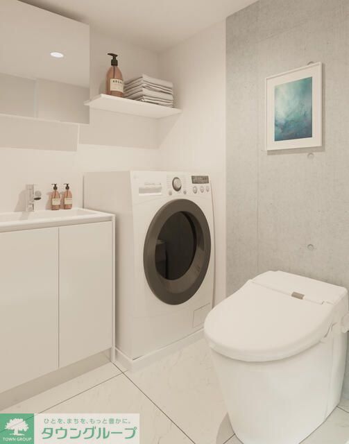 トイレ　※参考用室内パース