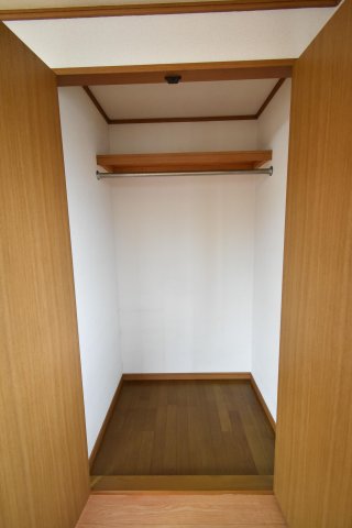 収納　たっぷりとした収納スペースです