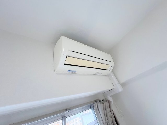 その他設備　エアコンがはじめからついているのはお得ですね。