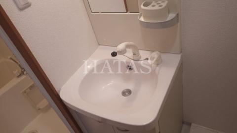 洗面設備　同物件別部屋です。