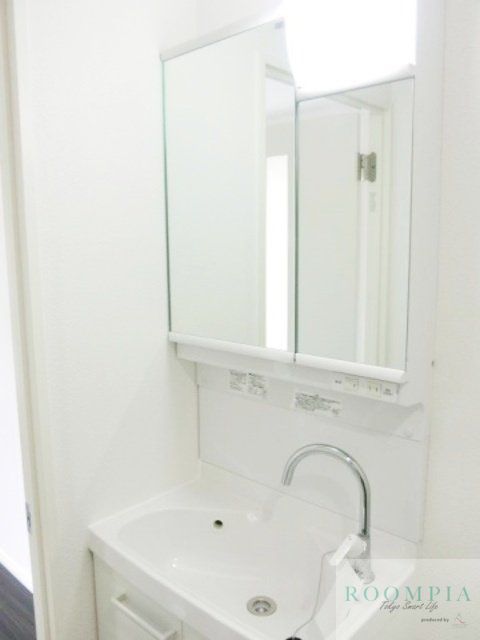 洗面設備　ザ・ルームズ武蔵小山の洗面所