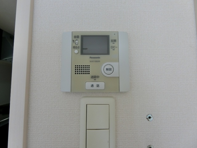 セキュリティ　モニター付きインターフォン