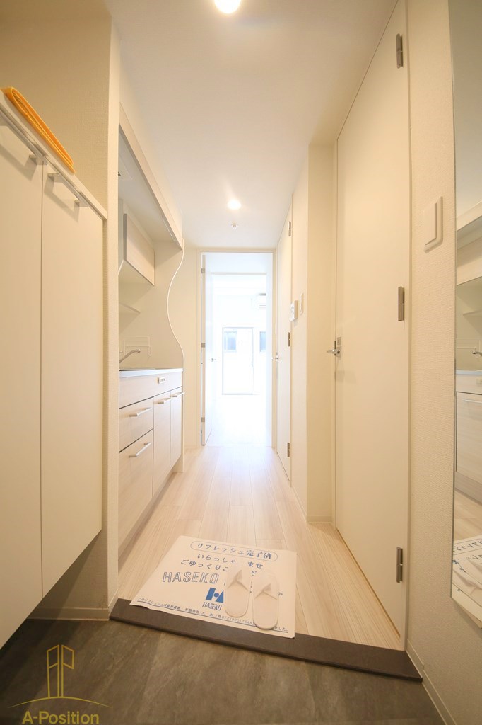 玄関　セレニテ難波リアン