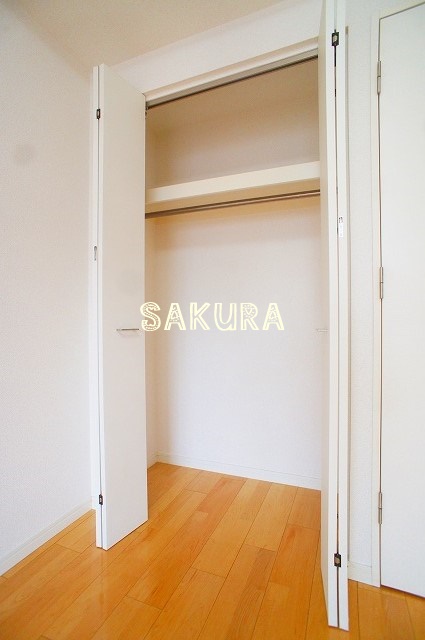 収納　お荷物の多い方でも安心のクローゼット付き♪