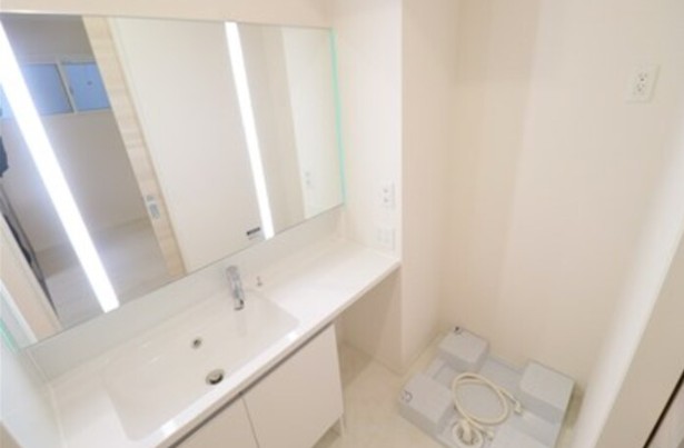 洗面設備　同仕様、参考写真（実際のデザインとは異なる場合がございます）