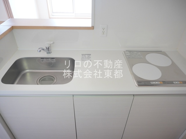 キッチン　オープンタイプの開放的なカウンターキッチンです♪