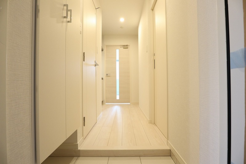 玄関　下駄箱もしっかりついてます！