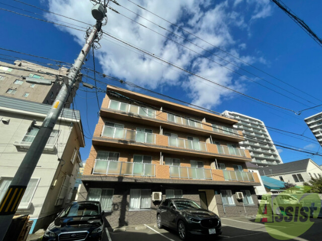 建物外観　札幌市中央区南四条西「グランドヒルズ」