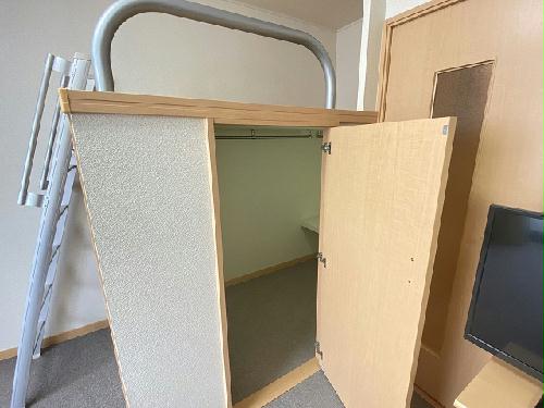 収納　お部屋によって絨毯の種類が異なります