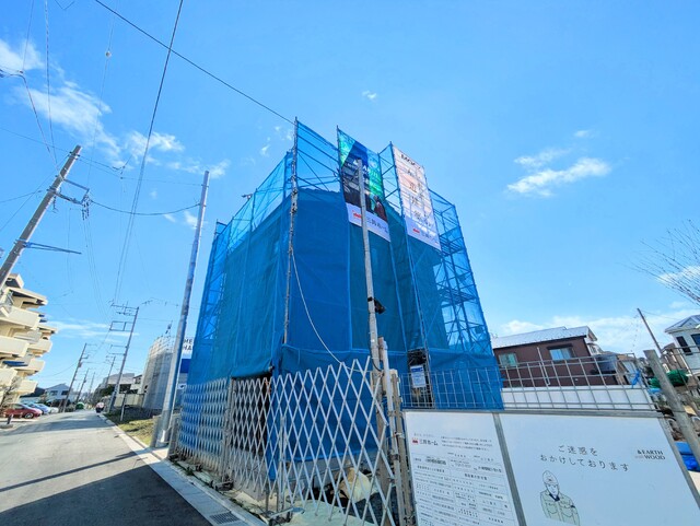 建物外観　２０２６年６月完成予定の新築賃貸戸建て