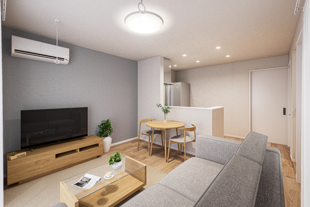 居室・リビング　ＣＧイメージです。実際の仕様とは異なる可能性があります。家具