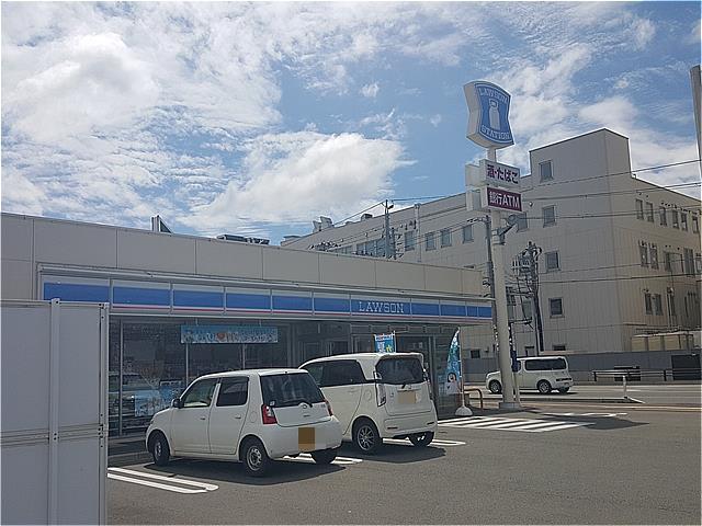 コンビニ　ローソン秋田旭北錦町店（コンビニ）まで400m