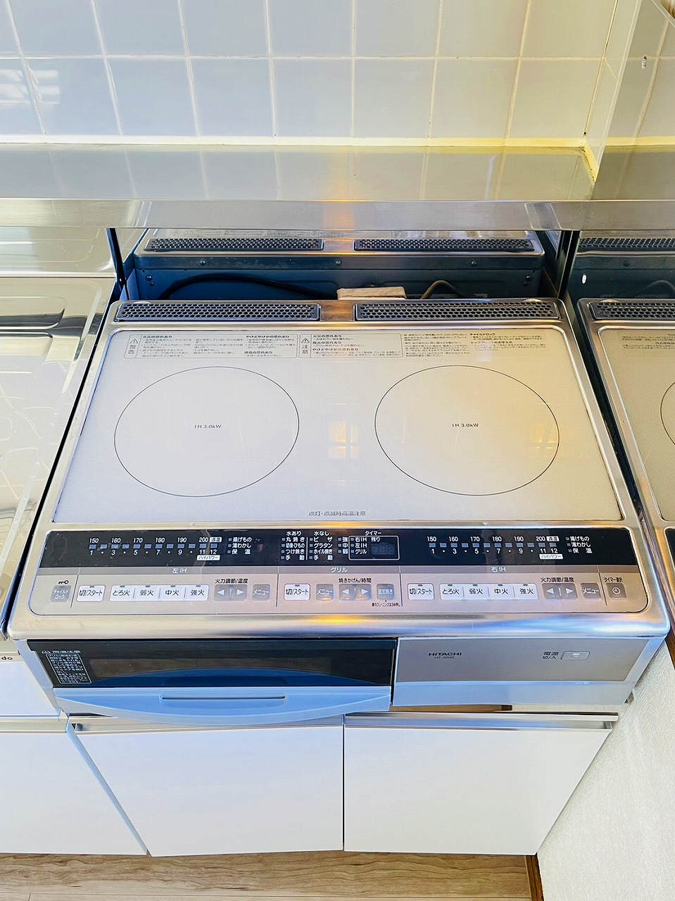 キッチン　IH２口グリル付キッチン