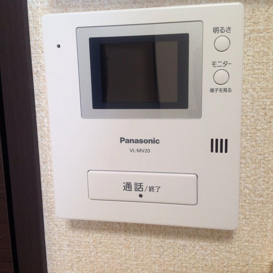 セキュリティ　モニター付きインターホン