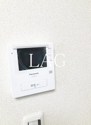 セキュリティ　モニター付きインターホンです。