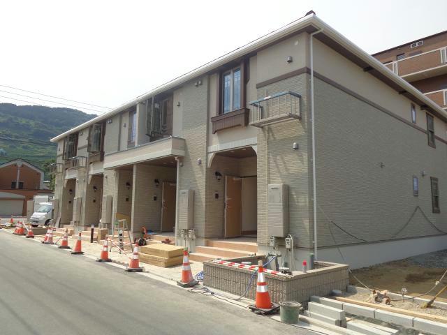 建物外観　建築中