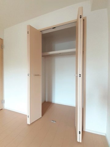 収納　たっぷりとした収納スペースです
