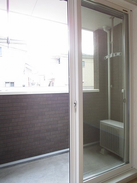 バルコニー　南西向きです。