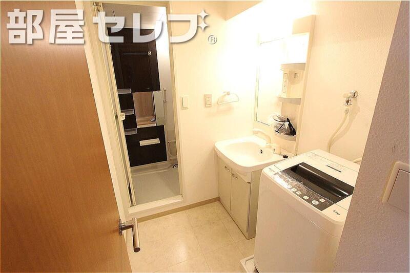洗面設備　他号室の写真です。