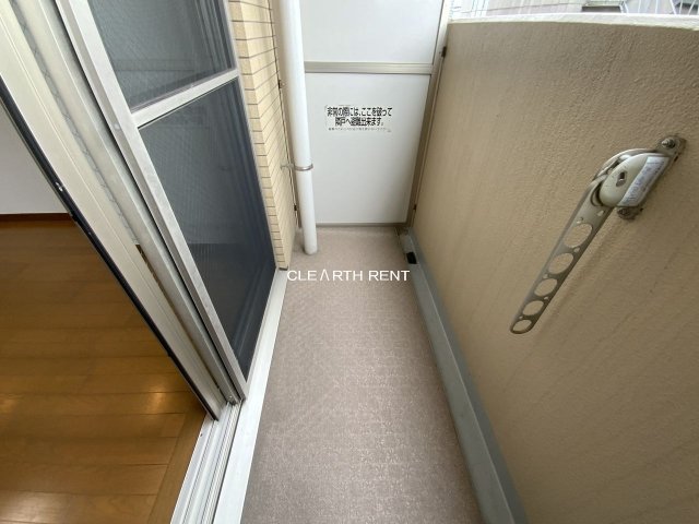 バルコニー　同タイプ別住戸写真となります。現況と異なる場合がございます