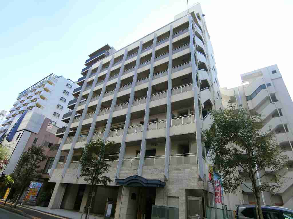 建物外観　ハイフラットワン　ＳＲＣ造マンション　ＮＴＴインターネット接