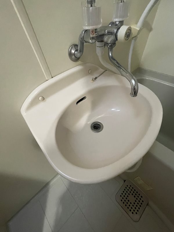 洗面設備　※別のお部屋の写真です