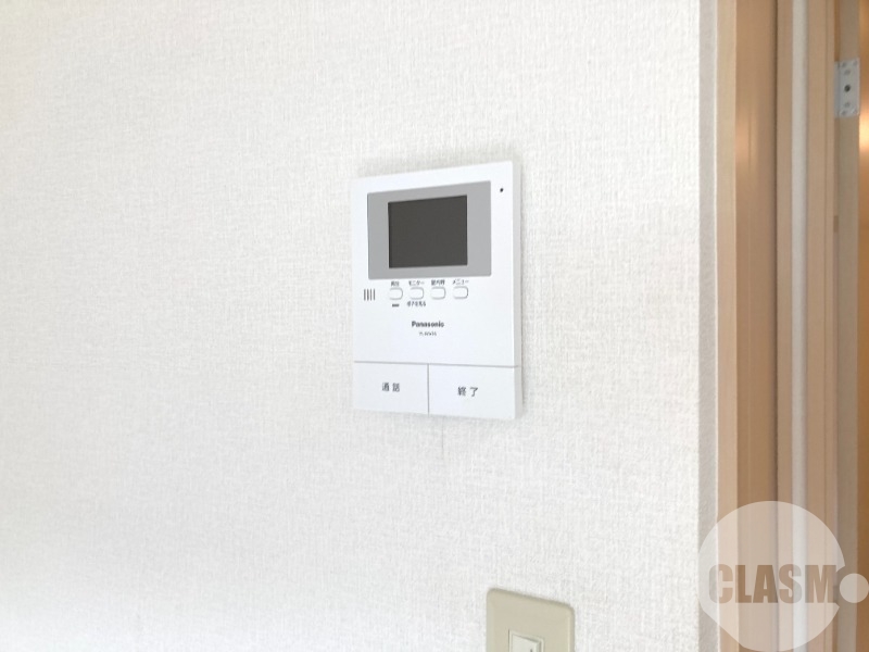 セキュリティ　来訪者が確認できるモニターホン♪