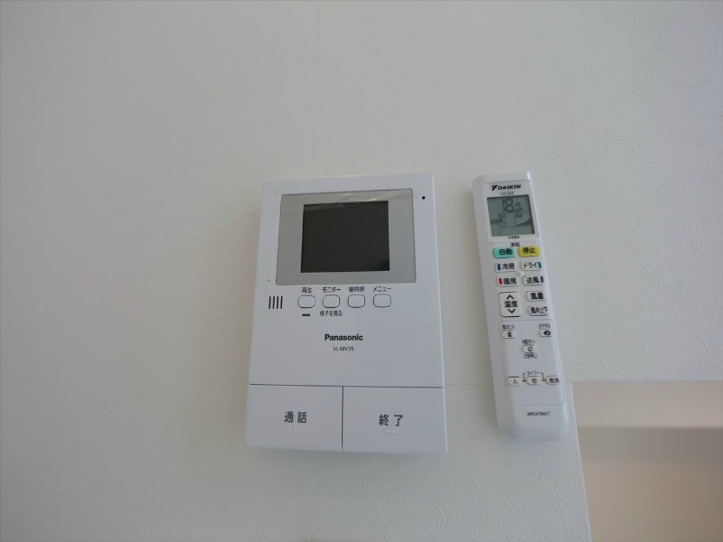 セキュリティ　ＴＶモニター付インターホン