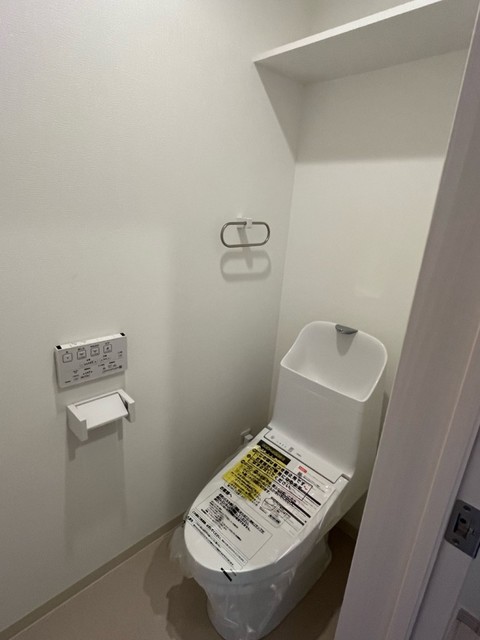 トイレ　【トイレ】新築時の写真