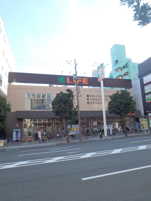 スーパー　ライフ清水谷店（スーパー）まで814m