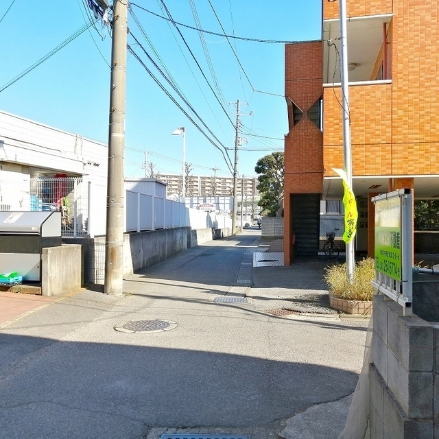 眺望　前面道路