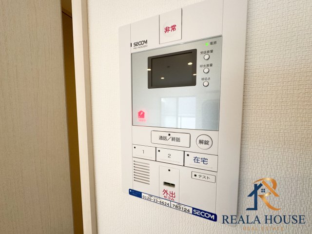 セキュリティ　1階の別のお部屋の写真となります。