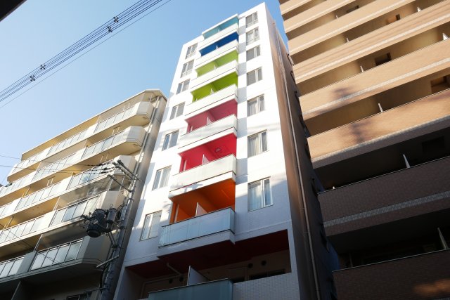 建物外観　デザイナーズマンションです！