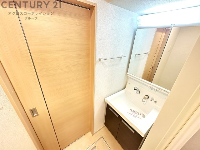 洗面設備　洗髪洗面化粧台付き♪