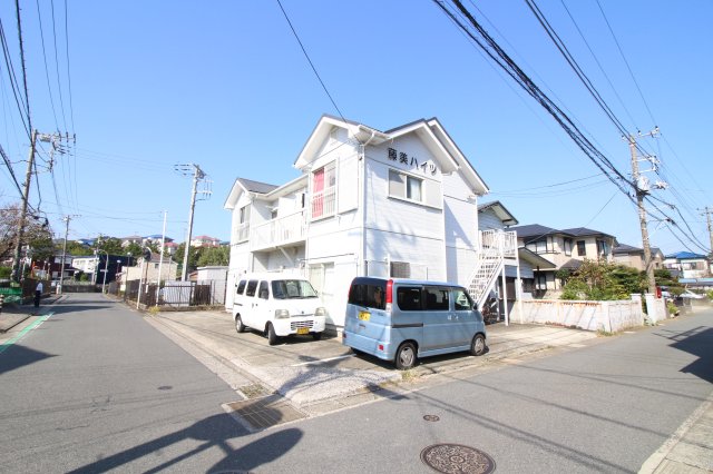 建物外観　大変日当たりのよい２DKアパート２Fです♪