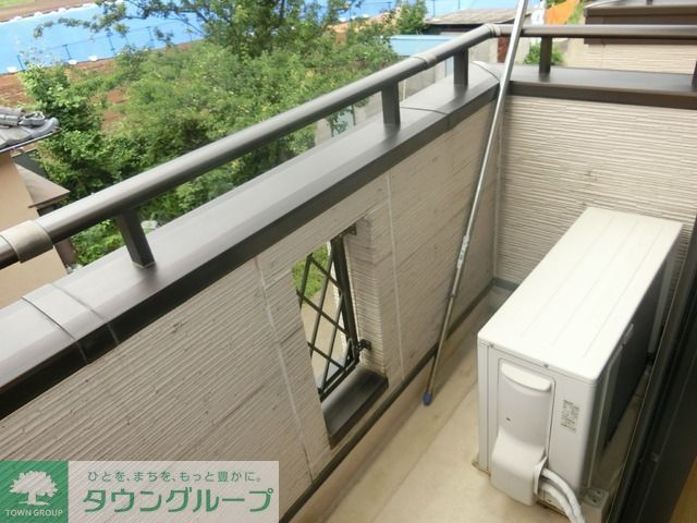 バルコニー　見晴らし良好のバルコニー