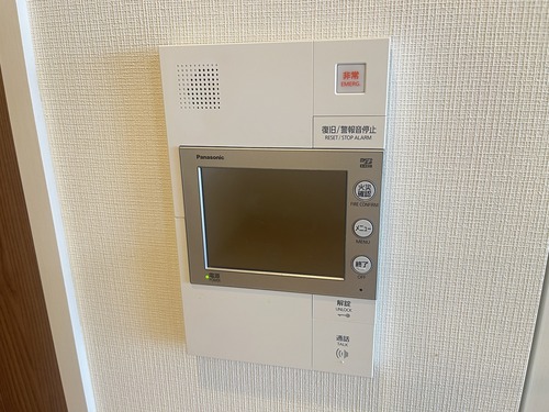 セキュリティ　ＴＶモニタ付インターホン※退去後2026年8月撮影