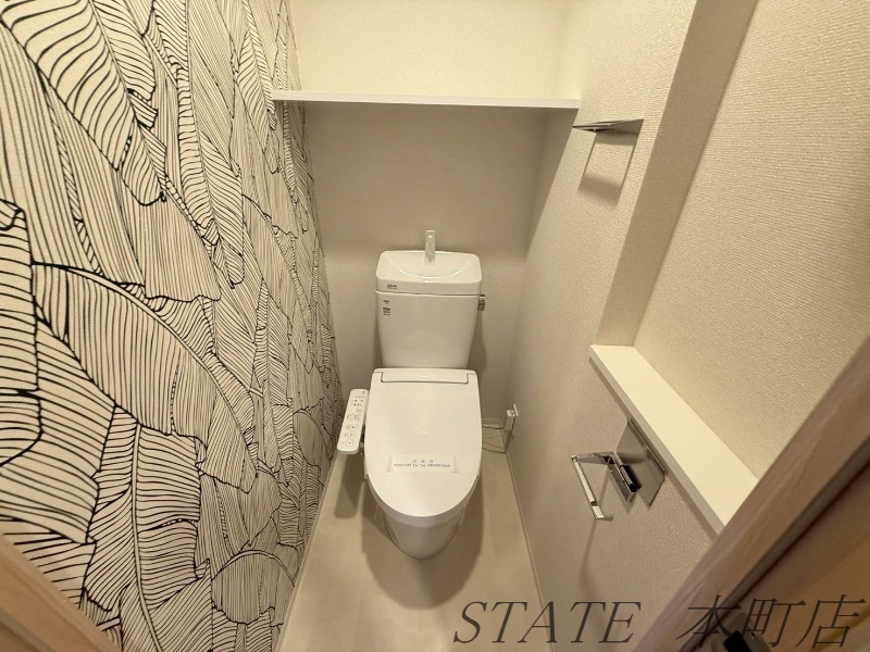 地下鉄千日前線 新深江駅 徒歩4分 14階建 築3年のトイレ写真