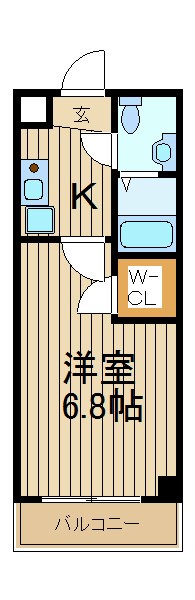アクシーズタワー川口並木の間取り写真