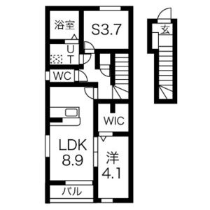 C.courtの間取り写真