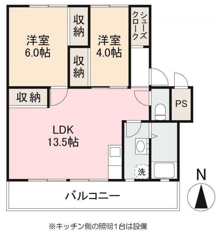 K’sB上之町の間取り写真