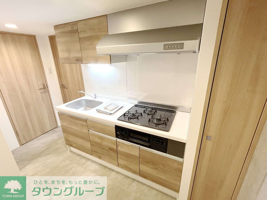 東急目黒線 武蔵小山駅 徒歩6分 6階建 築3年のキッチン写真