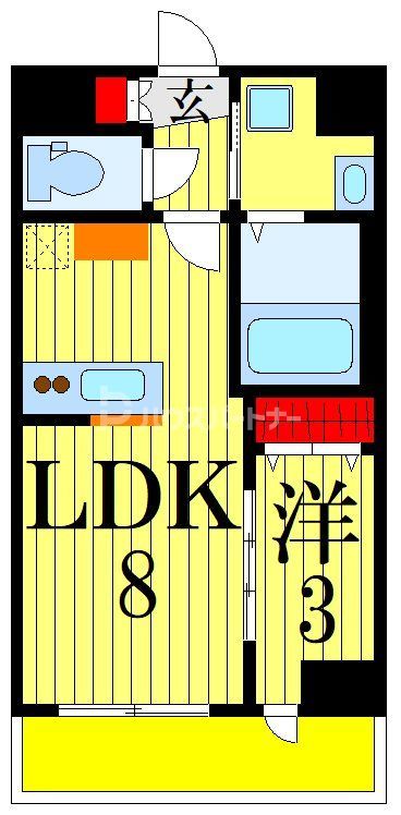 LANART蘇我の間取り写真