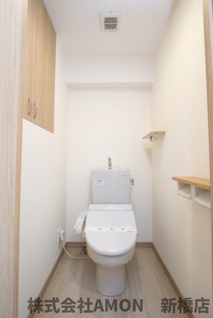 京急本線 六郷土手駅 徒歩12分 9階建 築12年のトイレ写真
