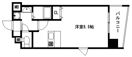 プレサンス京都烏丸NEXTの間取り写真