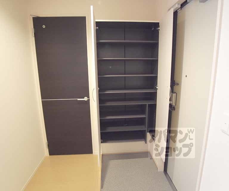 収納　玄関がスッキリと片付きますね！